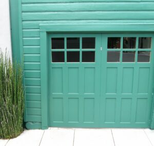 garage door color ideas green