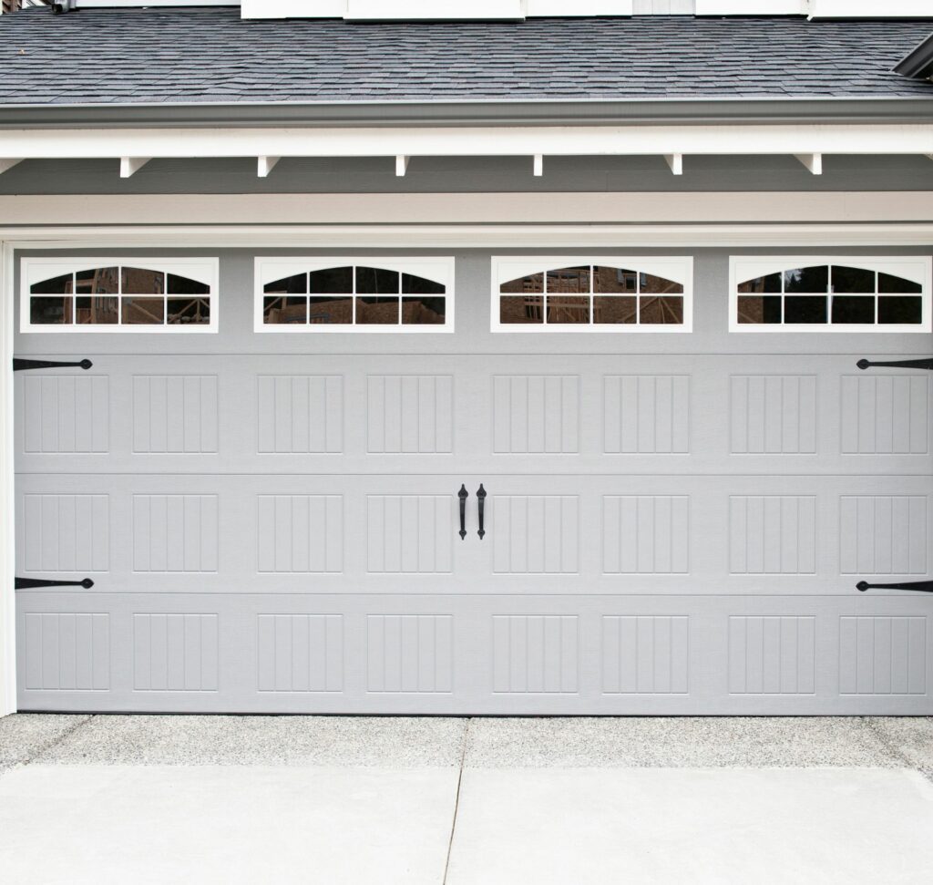 garage door color ideas grey
